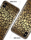 Dark Gold Flaked Animal v3 - iPhone X Clipit Case
