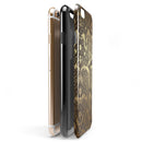 Dark Gold Flaked Animal v4 iPhone 6/6s or 6/6s Plus 2-Piece Hybrid INK-Fuzed Case