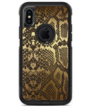 Dark Gold Flaked Animal v4 2 - iPhone X OtterBox Case & Skin Kits