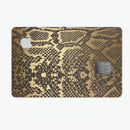 Dark Gold Flaked Animal v4 - Premium Protective Decal Skin-Kit for the Apple Credit Card