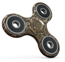 Dark Gold Flaked Animal v4 Full-Body Fidget Spinner Skin-Kit