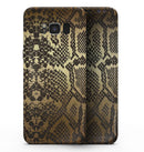 Dark Gold Flaked Animal v4 - Samsung Galaxy S8 Full-Body Skin Kit