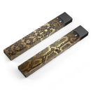 Dark Gold Flaked Animal v4 - Premium Decal Protective Skin-Wrap Sticker compatible with the Juul Labs vaping device