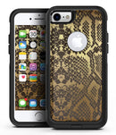 Dark Gold Flaked Animal v4 - iPhone 7 or 8 OtterBox Case & Skin Kits