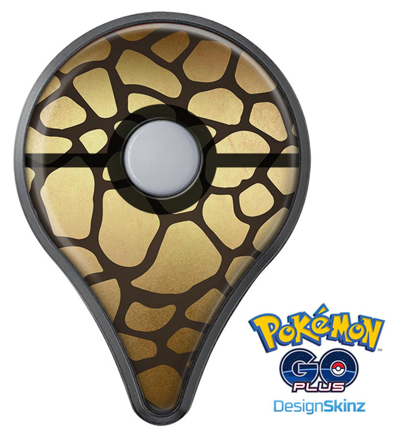 Dark Gold Flaked Animal v5 Pokémon GO Plus Vinyl Protective Decal Skin Kit