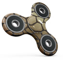 Dark Gold Flaked Animal v5 Full-Body Fidget Spinner Skin-Kit