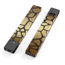 Dark Gold Flaked Animal v5 - Premium Decal Protective Skin-Wrap Sticker compatible with the Juul Labs vaping device