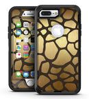 Dark Gold Flaked Animal v5 - iPhone 7 Plus/8 Plus OtterBox Case & Skin Kits