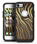 Dark Gold Flaked Animal v6 2 - iPhone 7 or 8 OtterBox Case & Skin Kits