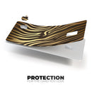 Dark Gold Flaked Animal v6 - Premium Protective Decal Skin-Kit for the Apple Credit Card