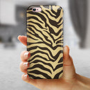 Dark Gold Flaked Animal v7 iPhone 6/6s or 6/6s Plus 2-Piece Hybrid INK-Fuzed Case