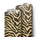Dark Gold Flaked Animal v7 iPhone 6/6s or 6/6s Plus 2-Piece Hybrid INK-Fuzed Case