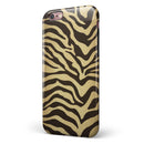 Dark Gold Flaked Animal v7 iPhone 6/6s or 6/6s Plus 2-Piece Hybrid INK-Fuzed Case