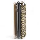 Dark Gold Flaked Animal v7 iPhone 6/6s or 6/6s Plus 2-Piece Hybrid INK-Fuzed Case