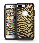 Dark Gold Flaked Animal v7 - iPhone 7 or 7 Plus Commuter Case Skin Kit
