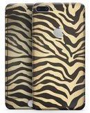 Dark Gold Flaked Animal v7 - Skin-kit for the iPhone 8 or 8 Plus