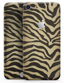 Dark Gold Flaked Animal v7 - Skin-kit for the iPhone 8 or 8 Plus