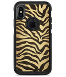 Dark Gold Flaked Animal v7 - iPhone X OtterBox Case & Skin Kits