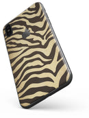 Dark Gold Flaked Animal v7 - iPhone X Skin-Kit