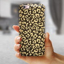 Dark Gold Flaked Animal v8 iPhone 6/6s or 6/6s Plus 2-Piece Hybrid INK-Fuzed Case