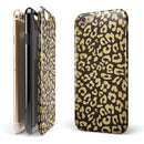 Dark Gold Flaked Animal v8 iPhone 6/6s or 6/6s Plus 2-Piece Hybrid INK-Fuzed Case