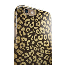 Dark Gold Flaked Animal v8 iPhone 6/6s or 6/6s Plus 2-Piece Hybrid INK-Fuzed Case