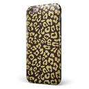 Dark Gold Flaked Animal v8 iPhone 6/6s or 6/6s Plus 2-Piece Hybrid INK-Fuzed Case
