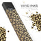 Dark Gold Flaked Animal v8 - Premium Decal Protective Skin-Wrap Sticker compatible with the Juul Labs vaping device