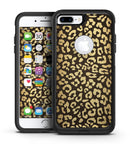 Dark Gold Flaked Animal v8 - iPhone 7 or 7 Plus Commuter Case Skin Kit