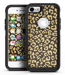 Dark Gold Flaked Animal v8 - iPhone 7 or 8 OtterBox Case & Skin Kits