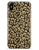 Dark Gold Flaked Animal v8 - iPhone X Clipit Case