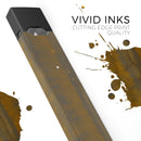 Dark Gold Reflection with Gold Specks - Premium Decal Protective Skin-Wrap Sticker compatible with the Juul Labs vaping device