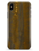 Dark Gold Reflection with Gold Specks - iPhone X Clipit Case