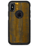 Dark Gold Reflection with Gold Specks - iPhone X OtterBox Case & Skin Kits