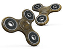 Dark Gray Storm with Golden Light Full-Body Fidget Spinner Skin-Kit