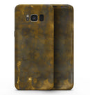 Dark Gray Storm with Golden Light - Samsung Galaxy S8 Full-Body Skin Kit