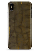 Dark Gray Watercolor Stains - iPhone X Clipit Case