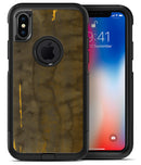 Dark Gray Watercolor Stains - iPhone X OtterBox Case & Skin Kits