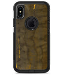 Dark Gray Watercolor Stains - iPhone X OtterBox Case & Skin Kits