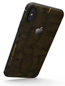 Dark Gray Watercolor Stains - iPhone X Skin-Kit