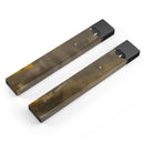 Dark Gray and Gold Cavern V3 - Premium Decal Protective Skin-Wrap Sticker compatible with the Juul Labs vaping device