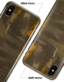 Dark Gray and Gold Cavern V3 - iPhone X Clipit Case