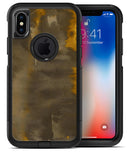 Dark Gray and Gold Cavern V3 - iPhone X OtterBox Case & Skin Kits