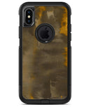 Dark Gray and Gold Cavern V3 - iPhone X OtterBox Case & Skin Kits