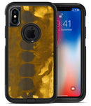 Dark Gray and Gold Cavern - iPhone X OtterBox Case & Skin Kits
