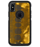 Dark Gray and Gold Cavern - iPhone X OtterBox Case & Skin Kits