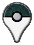 Dark Green Geometric V12 Pokémon GO Plus Vinyl Protective Decal Skin Kit