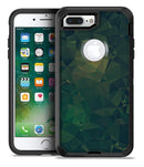 Dark Green Geometric V12 - iPhone 7 Plus/8 Plus OtterBox Case & Skin Kits