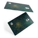 Dark Green Geometric V12 - Premium Protective Decal Skin-Kit for the Apple Credit Card