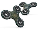 Dark Green Geometric V12 Full-Body Fidget Spinner Skin-Kit